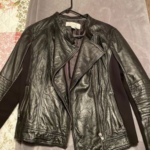 Caslon Women’s Leather Jacket
